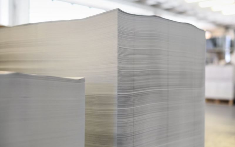 Segnature in foglio macchina